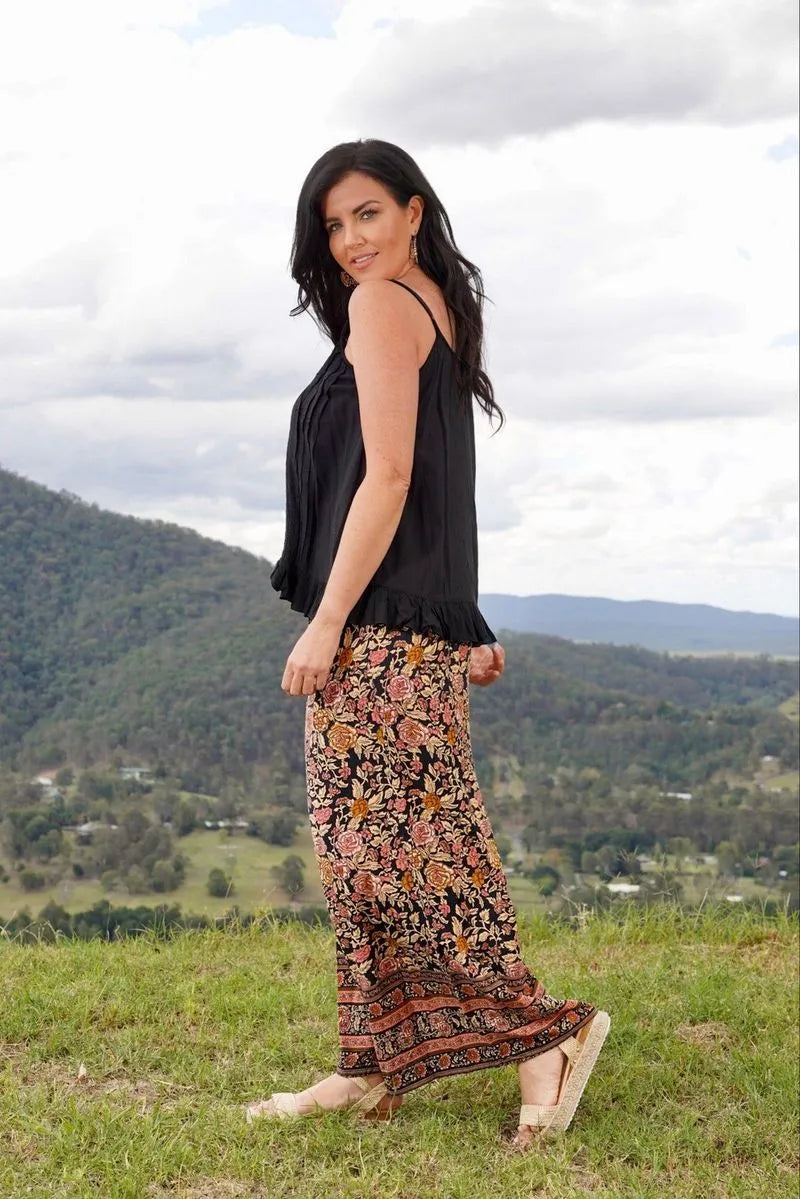 DOLLY PANTS - DESERT ROSE
