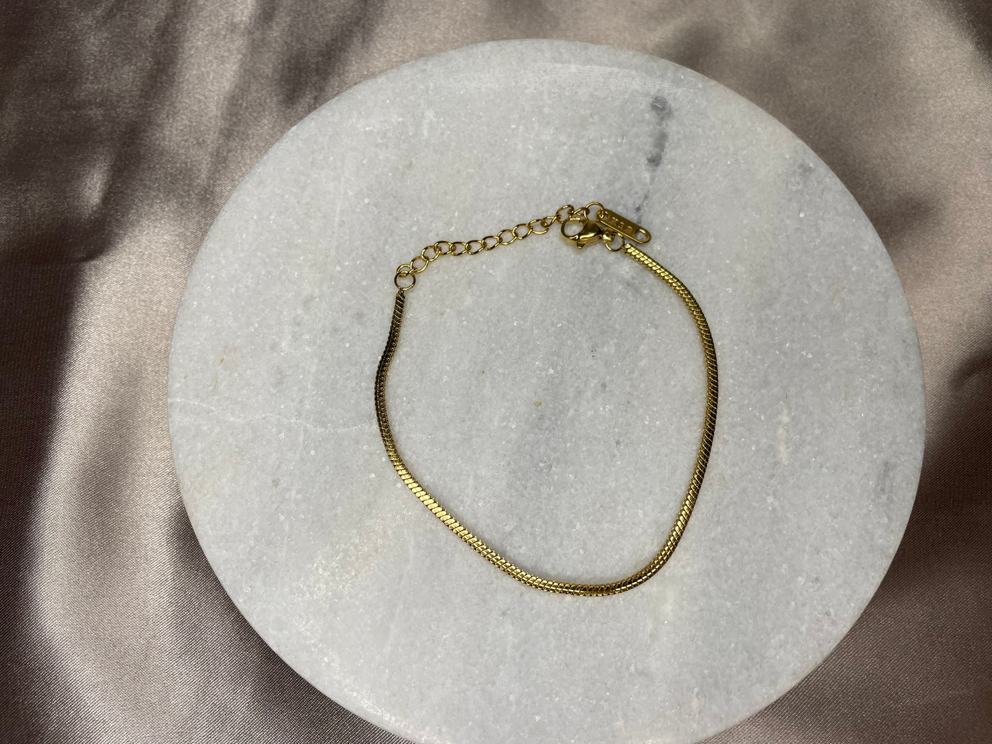 SNAKE BONE CHAIN LINK BRACELET