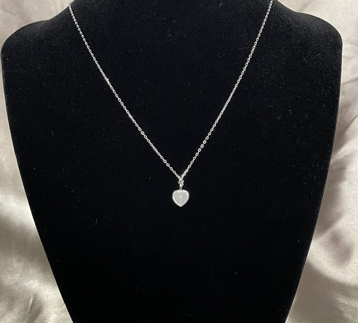 SHELL HEART MINIMALIST NECKLACE