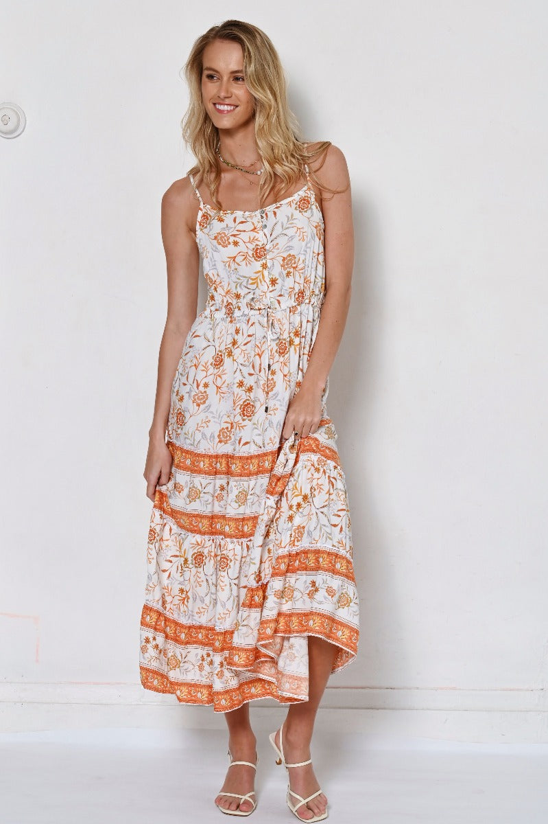 IRIS CAMI MAXI - WHITE