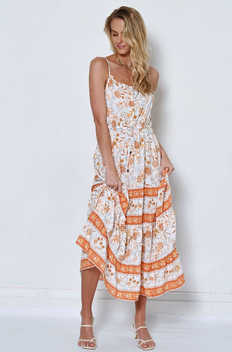 IRIS CAMI MAXI - WHITE