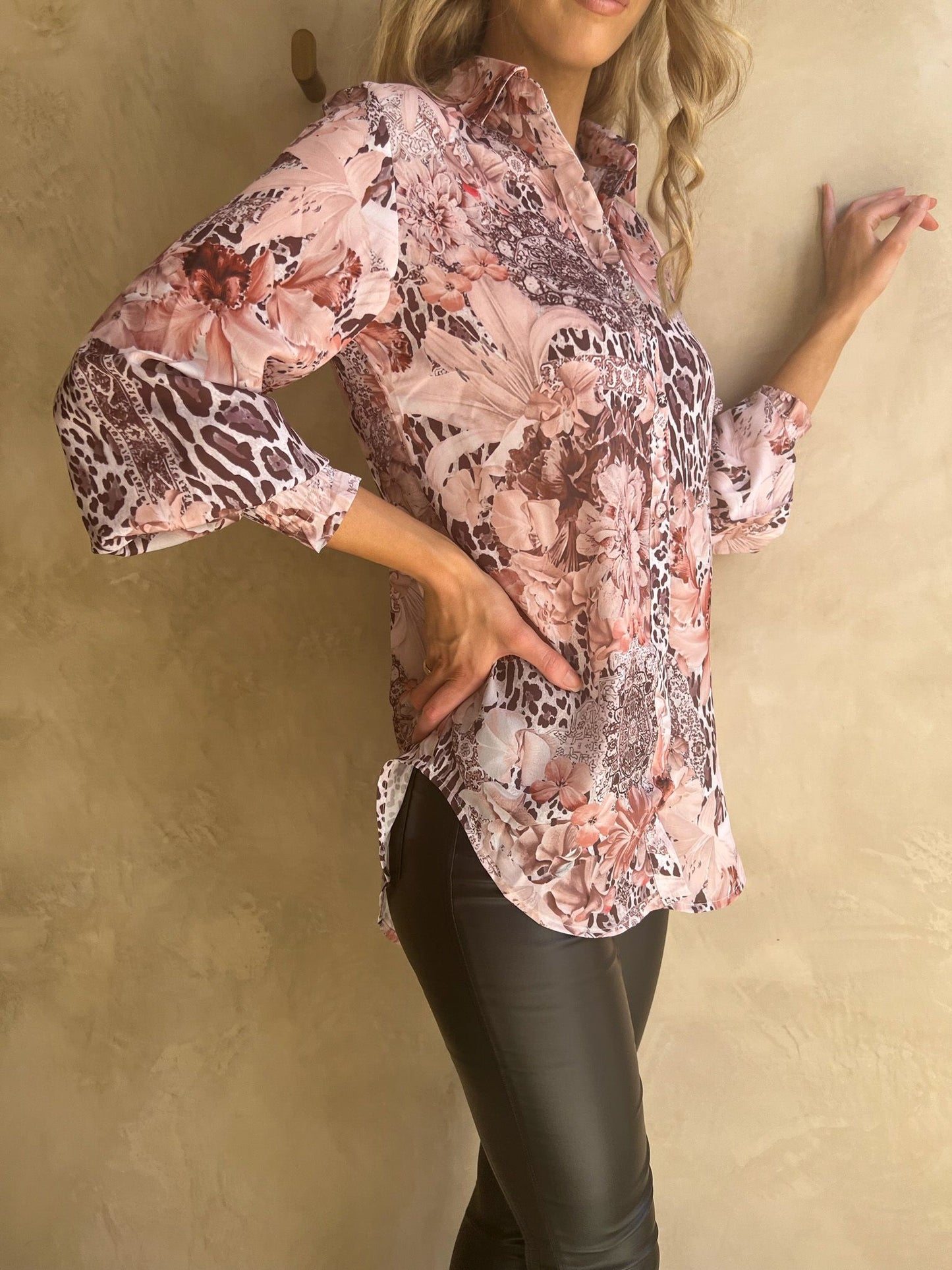 MESHA SHIRT - CELINE PRINT