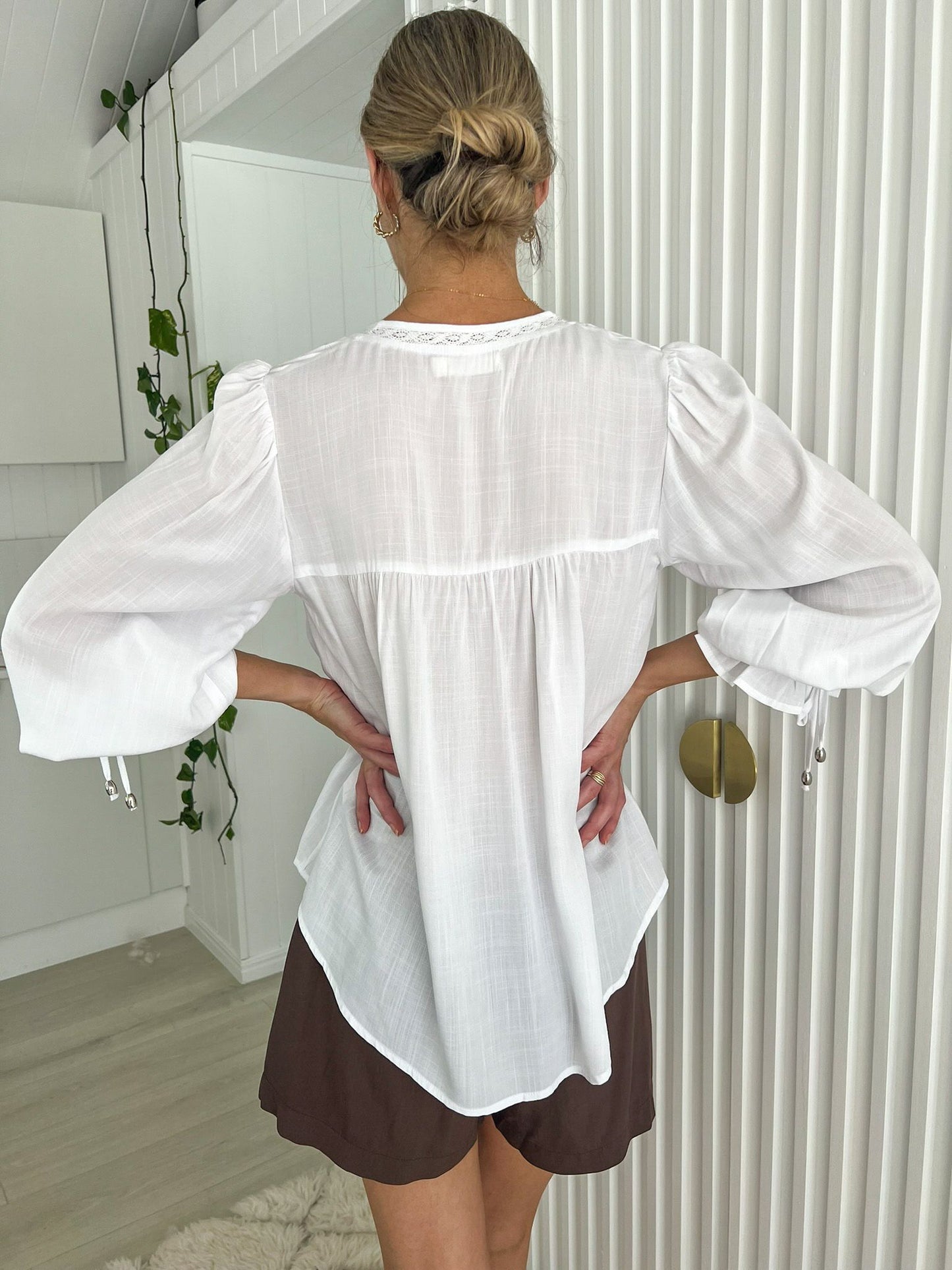 ELLE BLOUSE - WHITE