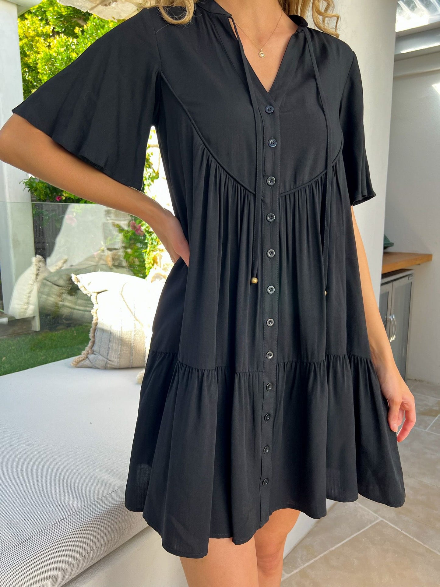 FARROW DRESS - BLACK
