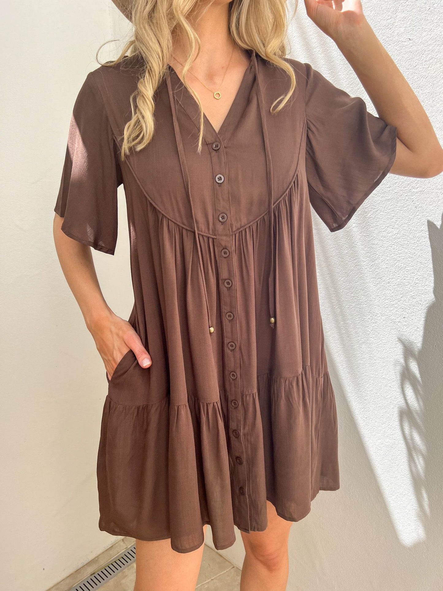 FARROW DRESS - DONKEY