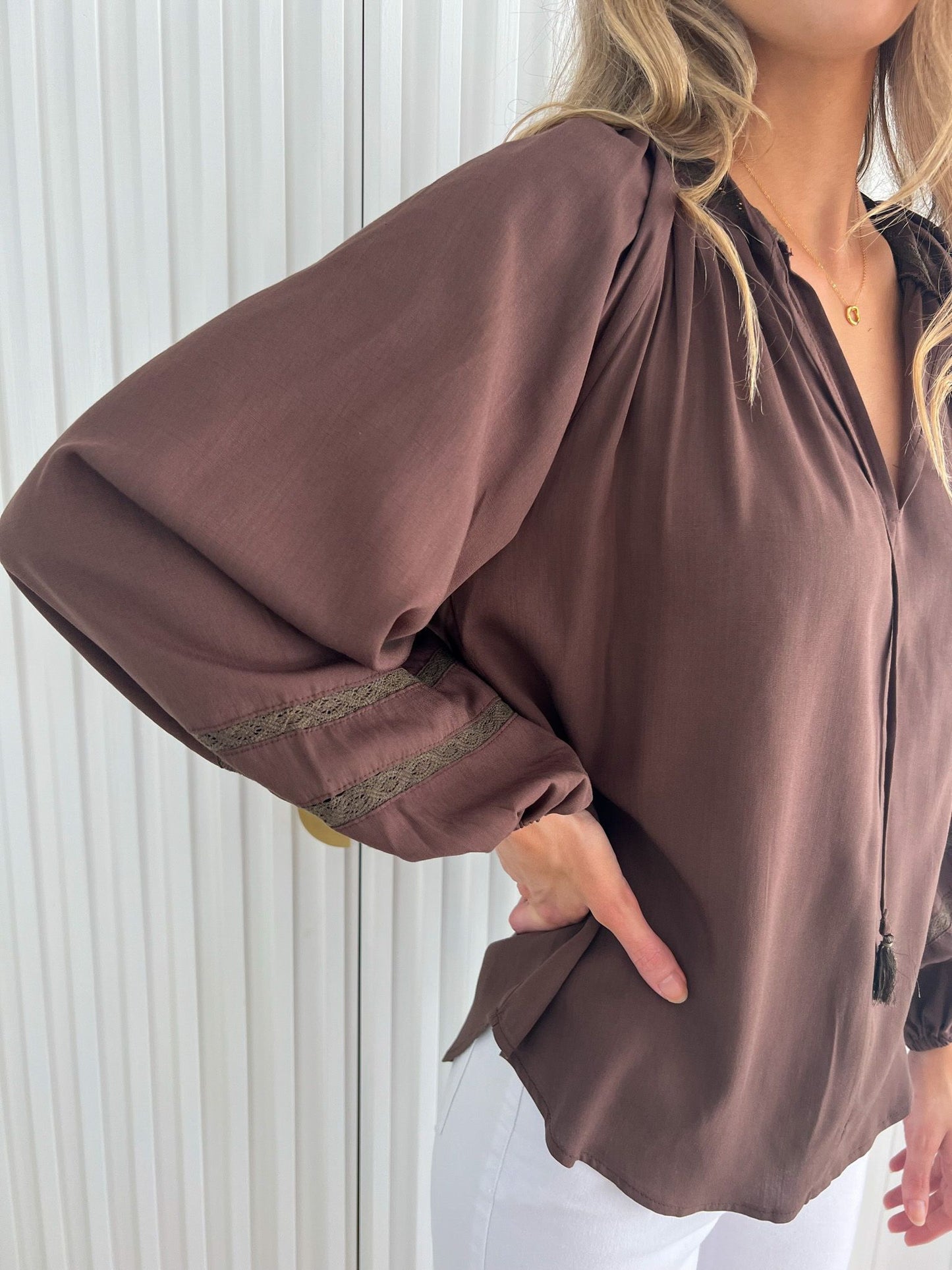 RAVEN BLOUSE - DONKEY