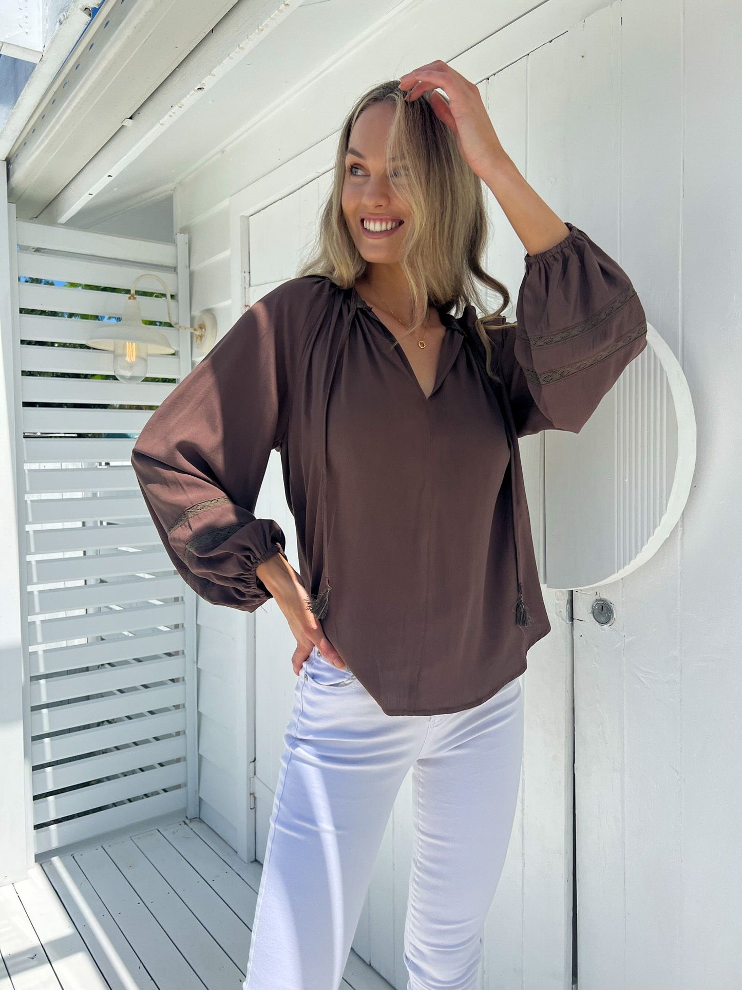 RAVEN BLOUSE - DONKEY